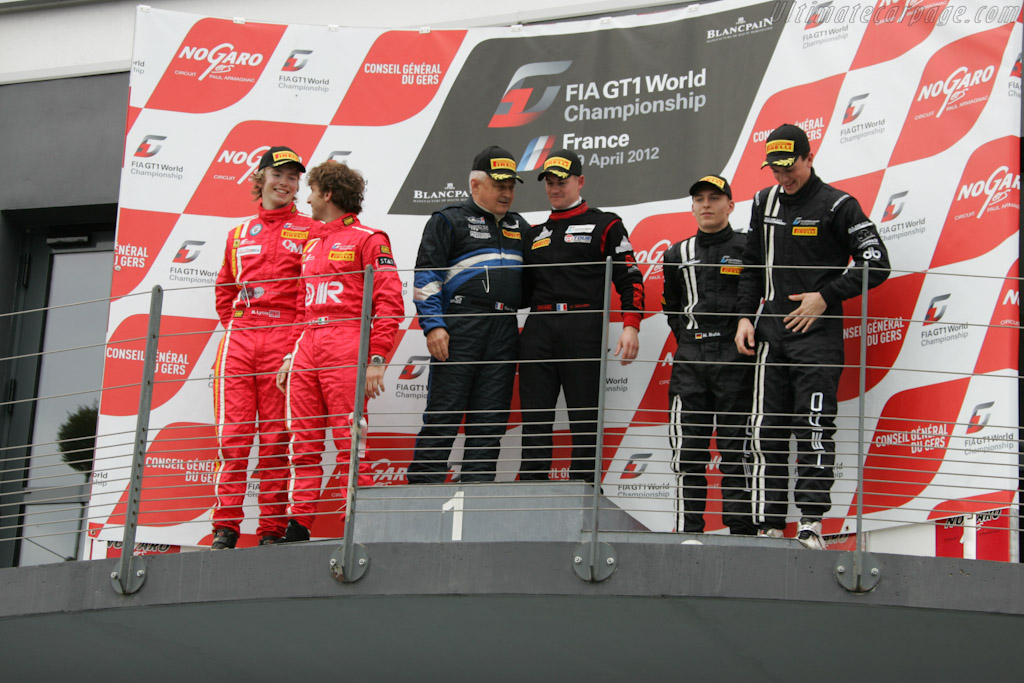 Race 1 Podium   - 2012 Coupes de Paques