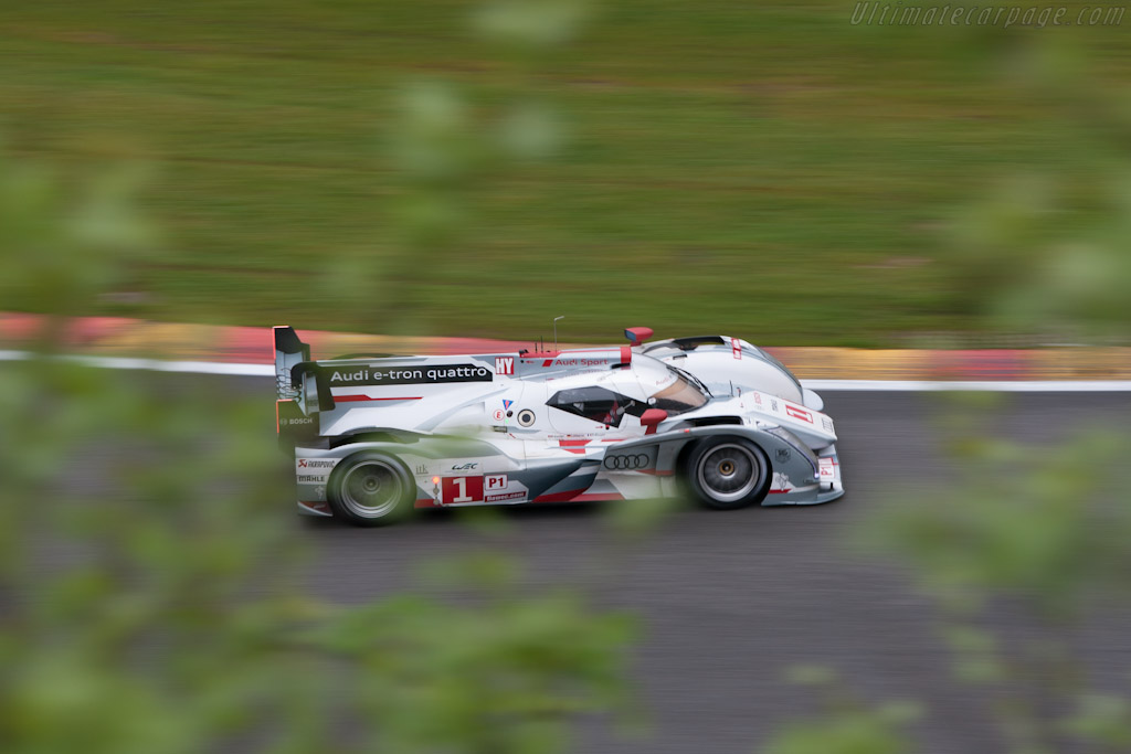 Audi R18 e-tron quattro   - 2012 WEC 6 Hours of Spa-Francorchamps