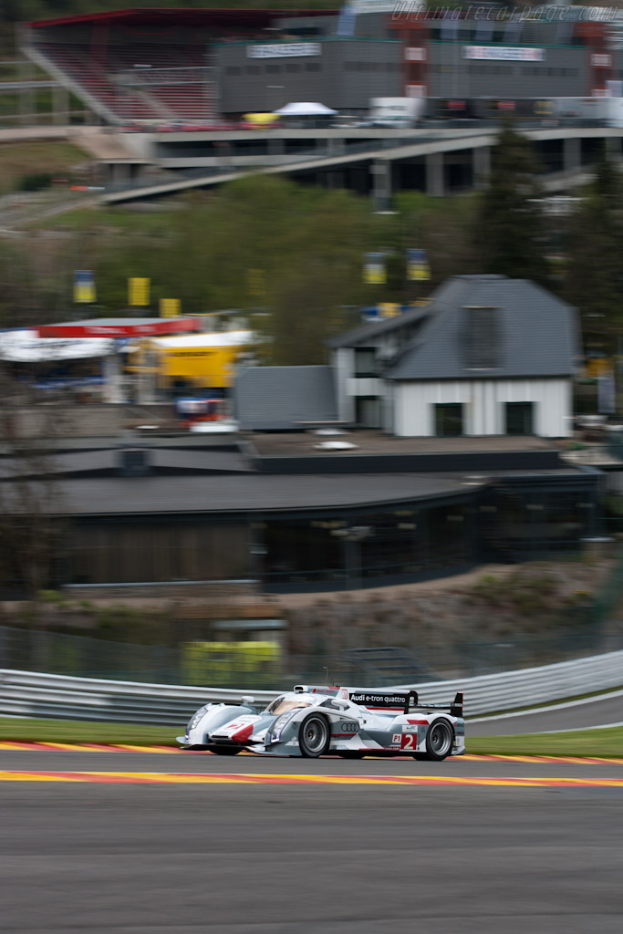 Audi R18 e-tron quattro   - 2012 WEC 6 Hours of Spa-Francorchamps