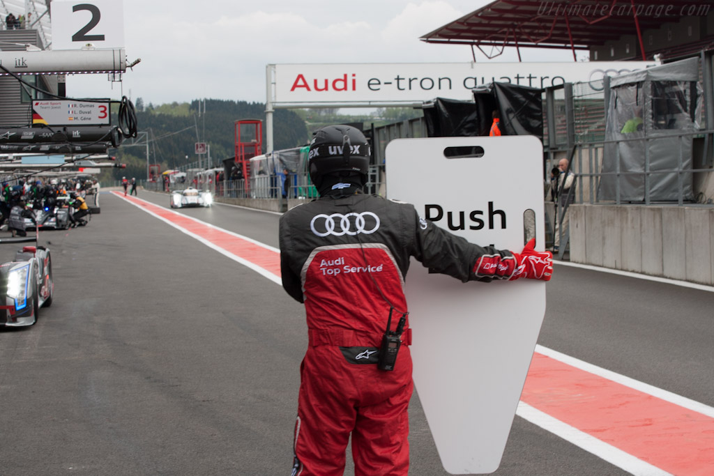 Audi incoming   - 2012 WEC 6 Hours of Spa-Francorchamps