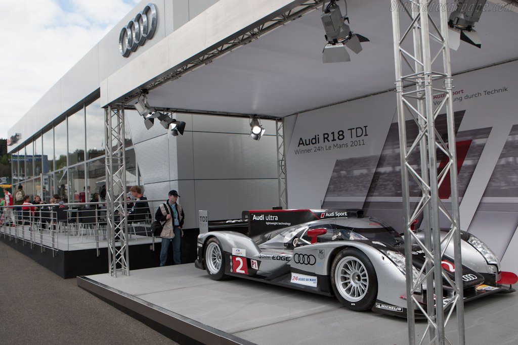 Audi's ever modest hospitality   - 2012 WEC 6 Hours of Spa-Francorchamps