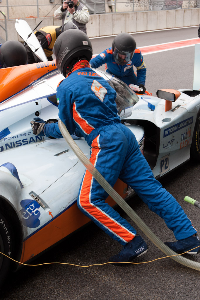 Gulf Racing Stop   - 2012 WEC 6 Hours of Spa-Francorchamps