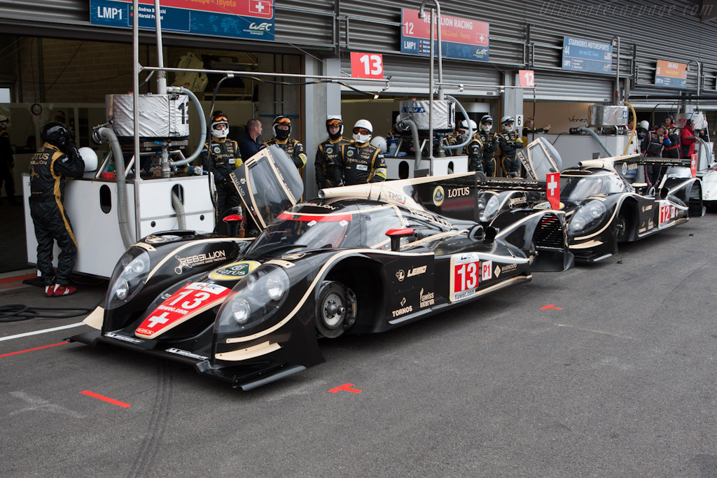 Rebellion's Lolas   - 2012 WEC 6 Hours of Spa-Francorchamps