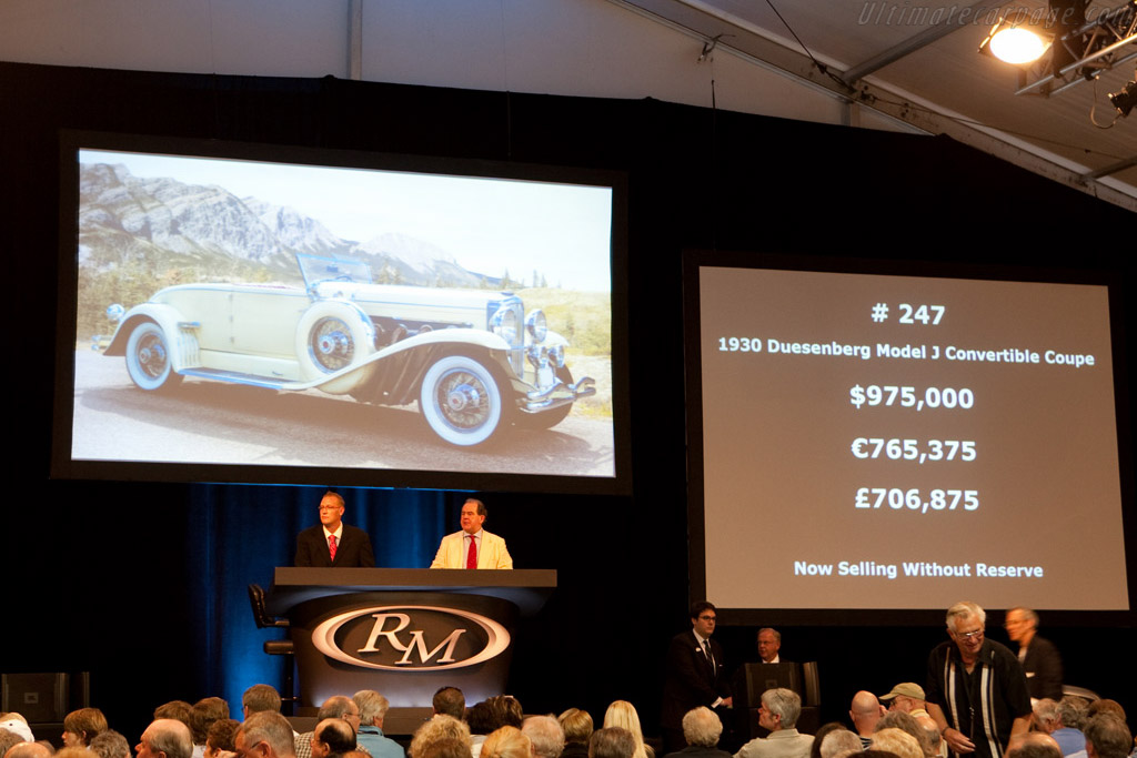 Duesenberg Model J Convertible Coupe - Chassis: 2340 J-401  - 2009 Amelia Island Concours d'Elegance