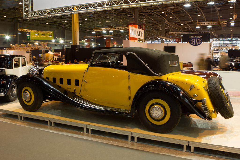 Delage D8 S Pourtout Cabriolet - Chassis: 38237  - 2014 Retromobile