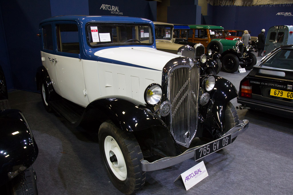 Citroën Rosalie 8A Berline Commerciale - Chassis: 821165  - 2016 Retromobile