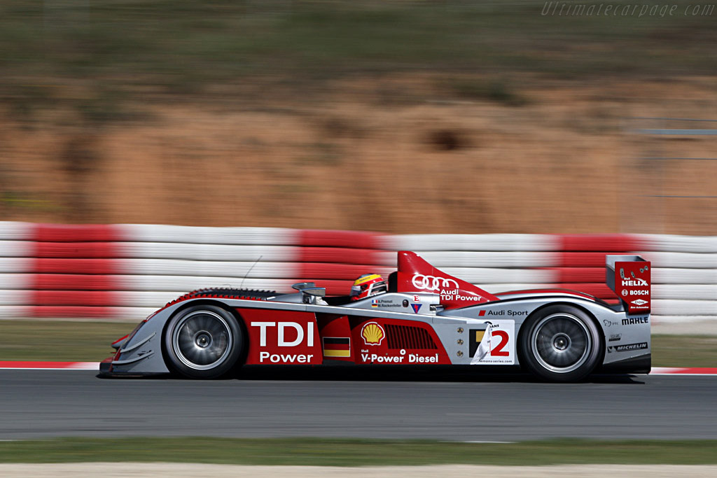 Audi R10 - Chassis: 301 - Entrant: Audi Sport Team Joest - Driver: Alexandre Premat / Mike Rockenfeller - 2008 Le Mans Series Catalunya 1000 km