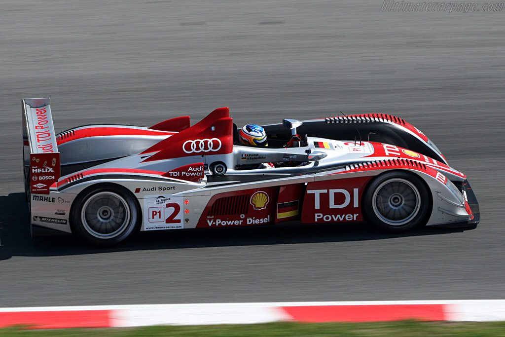 Audi R10 - Chassis: 301 - Entrant: Audi Sport Team Joest - Driver: Alexandre Premat / Mike Rockenfeller - 2008 Le Mans Series Catalunya 1000 km