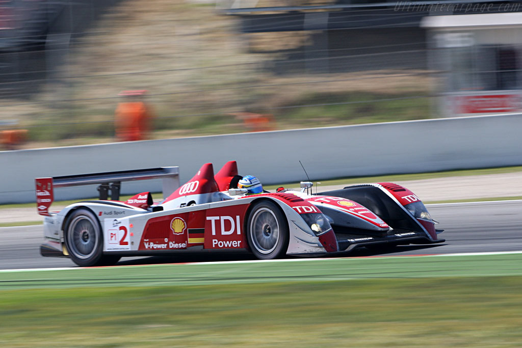 Audi R10 - Chassis: 301 - Entrant: Audi Sport Team Joest - Driver: Alexandre Premat / Mike Rockenfeller - 2008 Le Mans Series Catalunya 1000 km