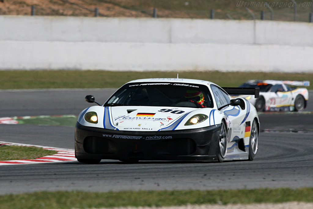 Ferrari F430 GTC - Chassis: 2612 - Entrant: Farnbacher Racing - Driver: Pierre Ehret / Pierre Kaffer / Anthony Beltoise - 2008 Le Mans Series Catalunya 1000 km