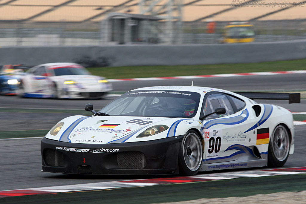Ferrari F430 GTC - Chassis: 2612 - Entrant: Farnbacher Racing - Driver: Pierre Ehret / Pierre Kaffer / Anthony Beltoise - 2008 Le Mans Series Catalunya 1000 km