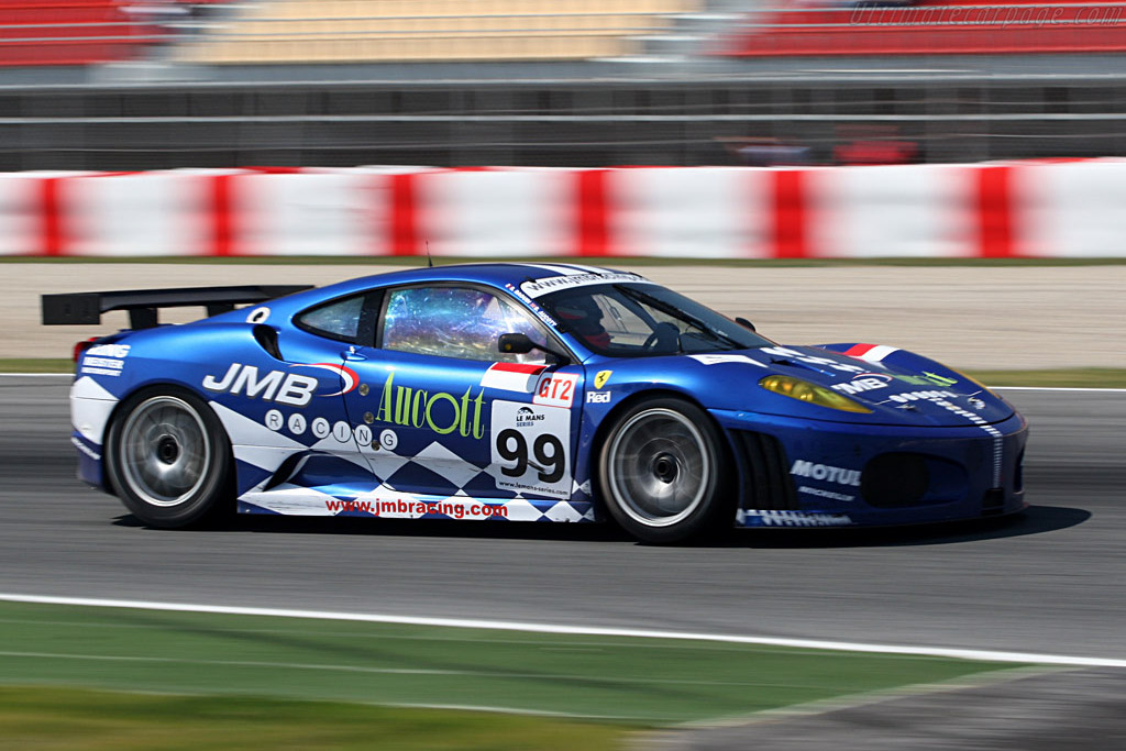 Ferrari F430 GTC - Chassis: 2466 - Entrant: JMB Racing - Driver: Ben Aucott / Stephane Daoudi - 2008 Le Mans Series Catalunya 1000 km