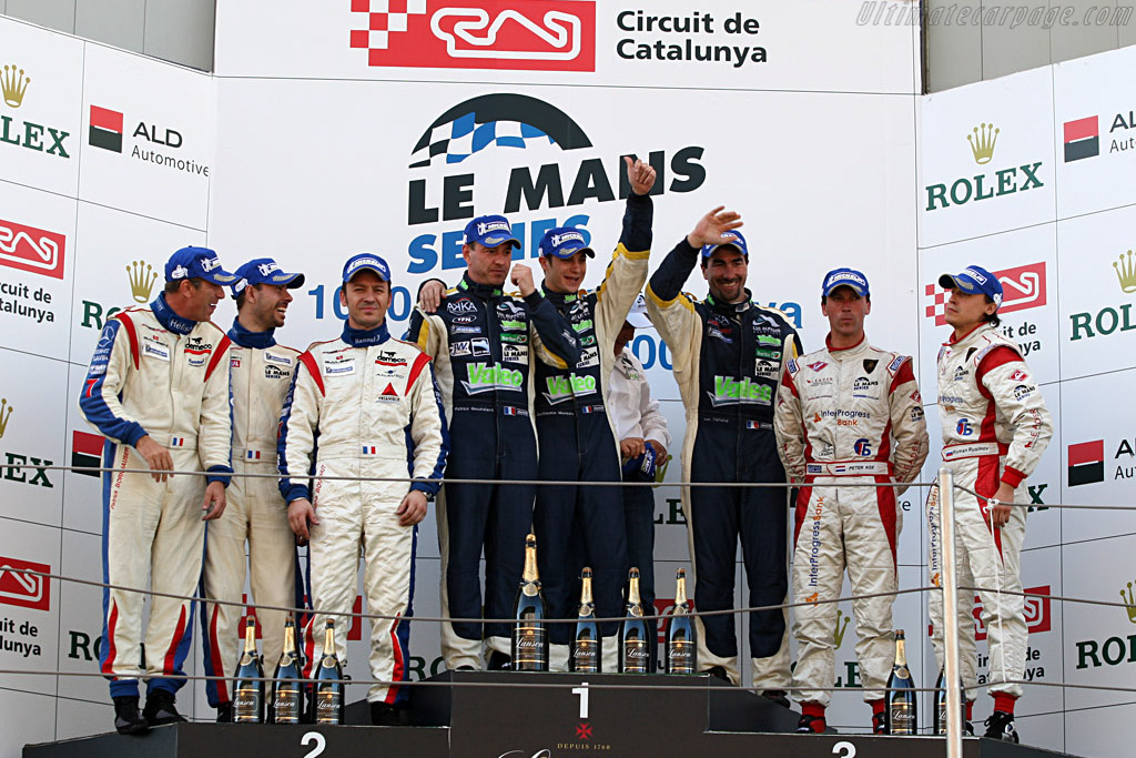 GT1 Podium   - 2008 Le Mans Series Catalunya 1000 km