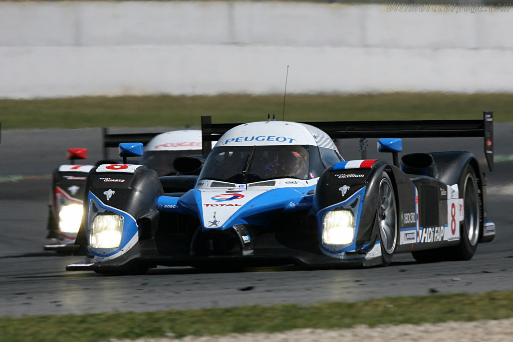 Peugeot 908 HDI FAP - Chassis: 908-03 - Entrant: Team Peugeot Total - Driver: Pedro Lamy / Stephane Sarrazin - 2008 Le Mans Series Catalunya 1000 km
