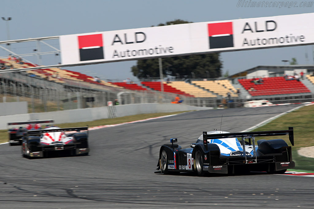 Peugeot 908 HDI FAP - Chassis: 908-03 - Entrant: Team Peugeot Total - Driver: Pedro Lamy / Stephane Sarrazin - 2008 Le Mans Series Catalunya 1000 km