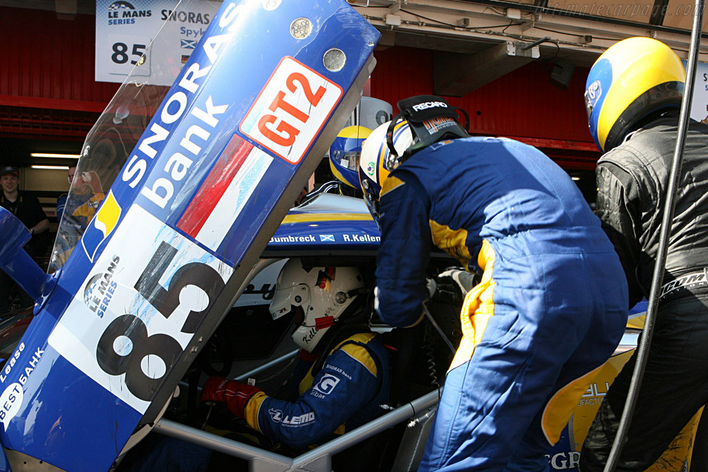 Spyker C8 Laviolette GT2-R - Chassis: XL9AB01G37Z363190  - 2008 Le Mans Series Catalunya 1000 km
