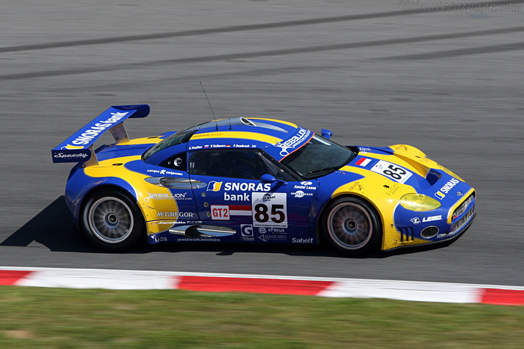 Spyker C8 Laviolette GT2-R - Chassis: XL9AB01G37Z363190  - 2008 Le Mans Series Catalunya 1000 km