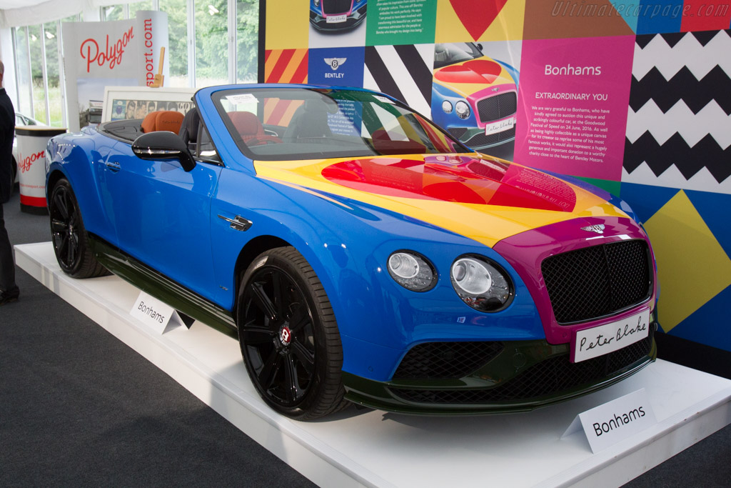 Bentley Continental GT V8 S Convertible - Chassis: SCBGE23W6GC058251  - 2016 Goodwood Festival of Speed