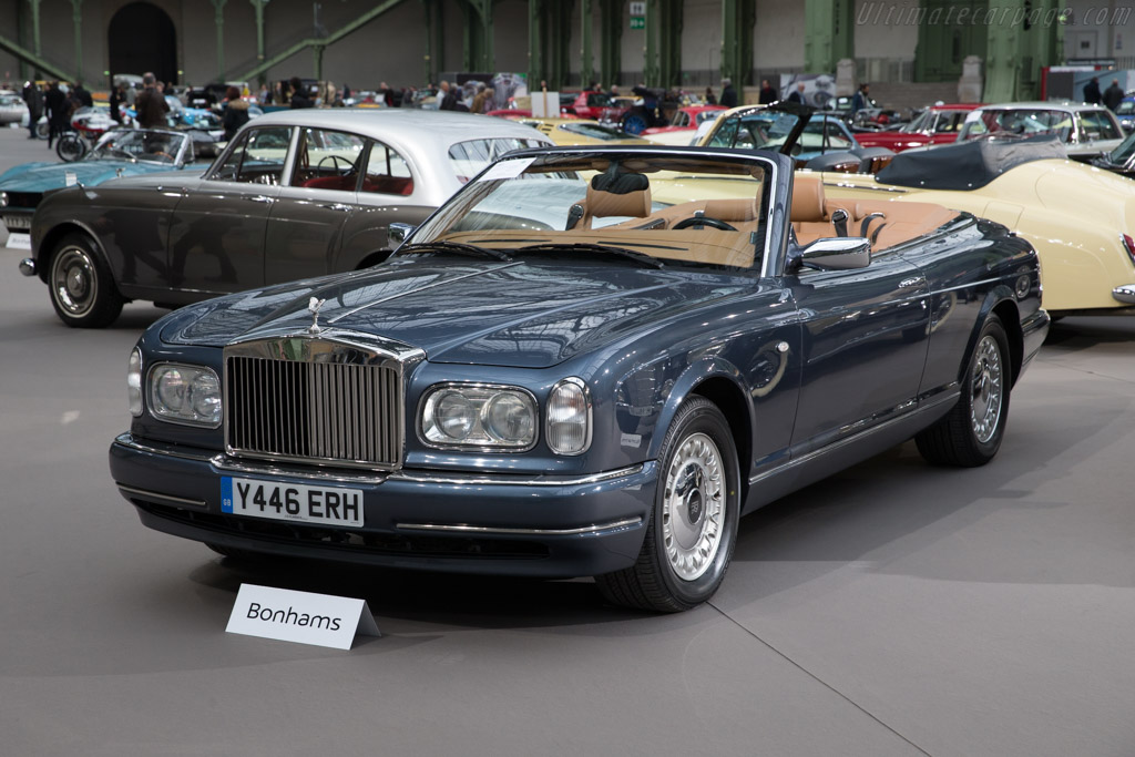 Rolls-Royce Corniche V Cabriolet - Chassis: SCAZK29E01CX68595  - 2017 Retromobile