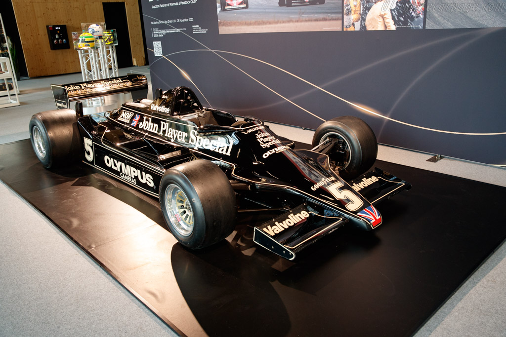 Lotus 79 Cosworth - Chassis: 79/4  - 2023 Retromobile