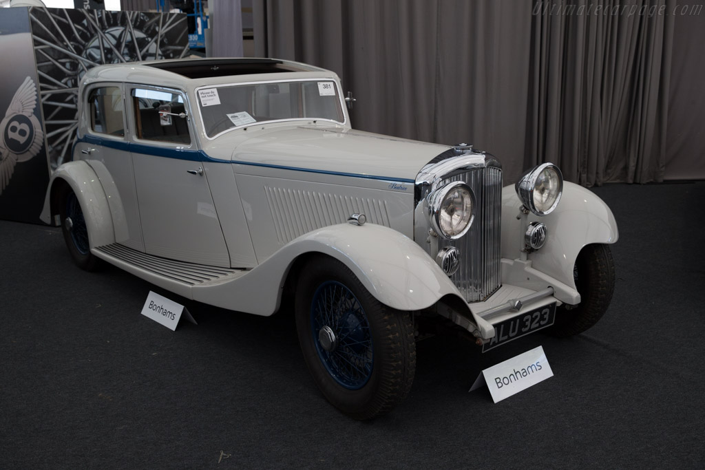 Bentley 3½ Park Ward Sports Saloon - Chassis: B-15-AE  - 2015 Goodwood Revival