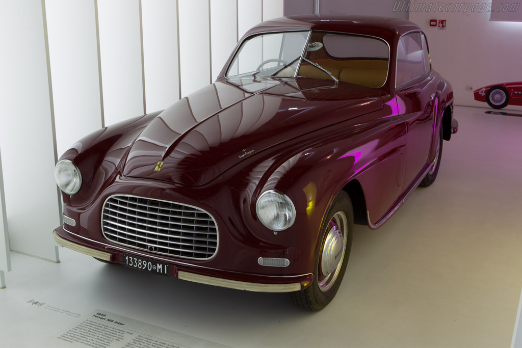 Ferrari 166 Inter Touring Coupe - Chassis: 015S  - Museo Casa Enzo Ferrari