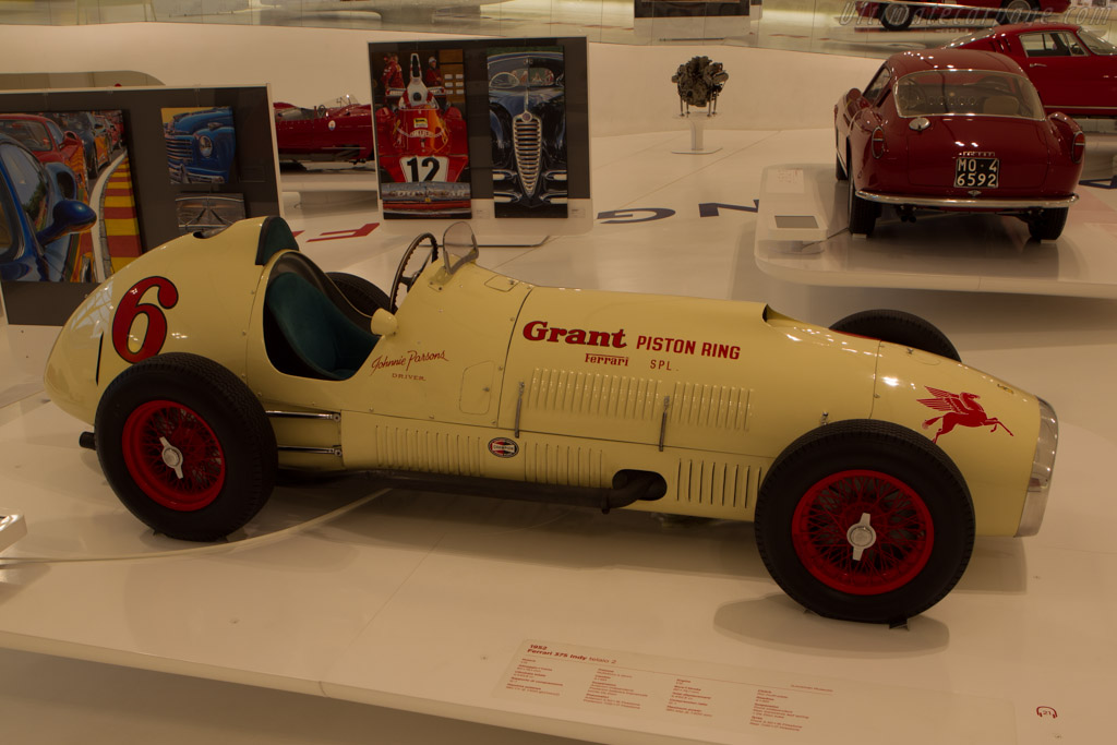 Ferrari 375 Indy - Chassis: 02 - Entrant: The Louwman Museum - Museo Casa Enzo Ferrari