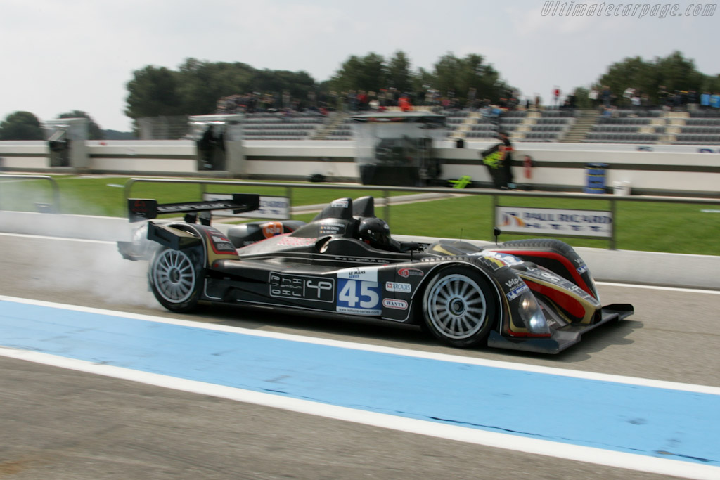 First casualty of the race - Chassis: FLM-11  - 2010 Le Mans Series Castellet 8 Hours