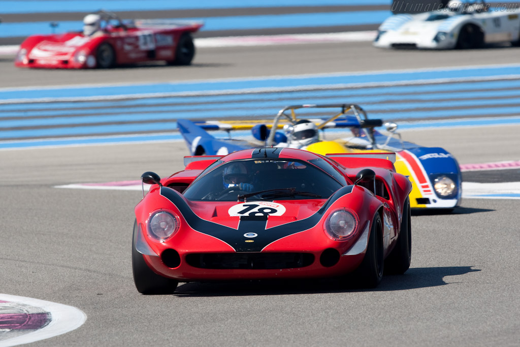 Lola T70 Mk3 Coupe - Chassis: SL73/110 - Driver: Bernard Thuner - 2010 Le Mans Series Castellet 8 Hours
