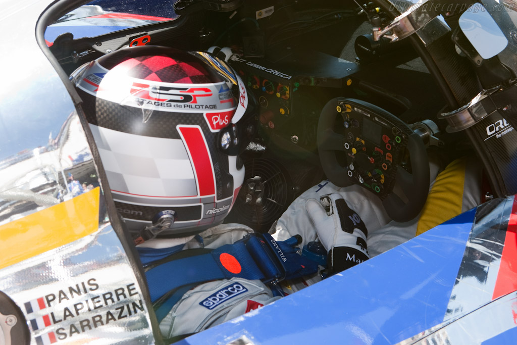 Nicolas Lapierre before clinching pole - Chassis: 908-04  - 2010 Le Mans Series Castellet 8 Hours