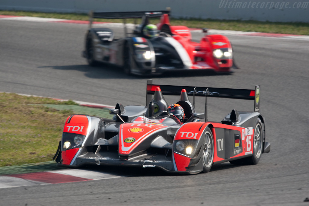 Christijan Albers stuck in the mid-field - Chassis: 201  - 2009 Le Mans Series Catalunya 1000 km