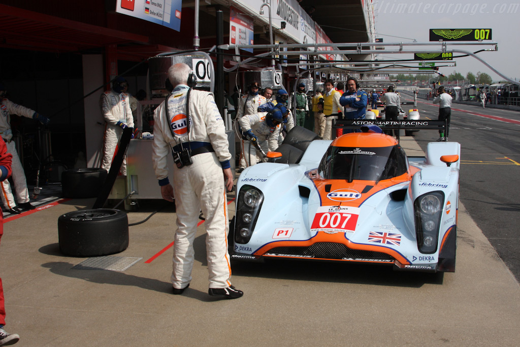Fuel and tires - Chassis: B0960-HU02  - 2009 Le Mans Series Catalunya 1000 km