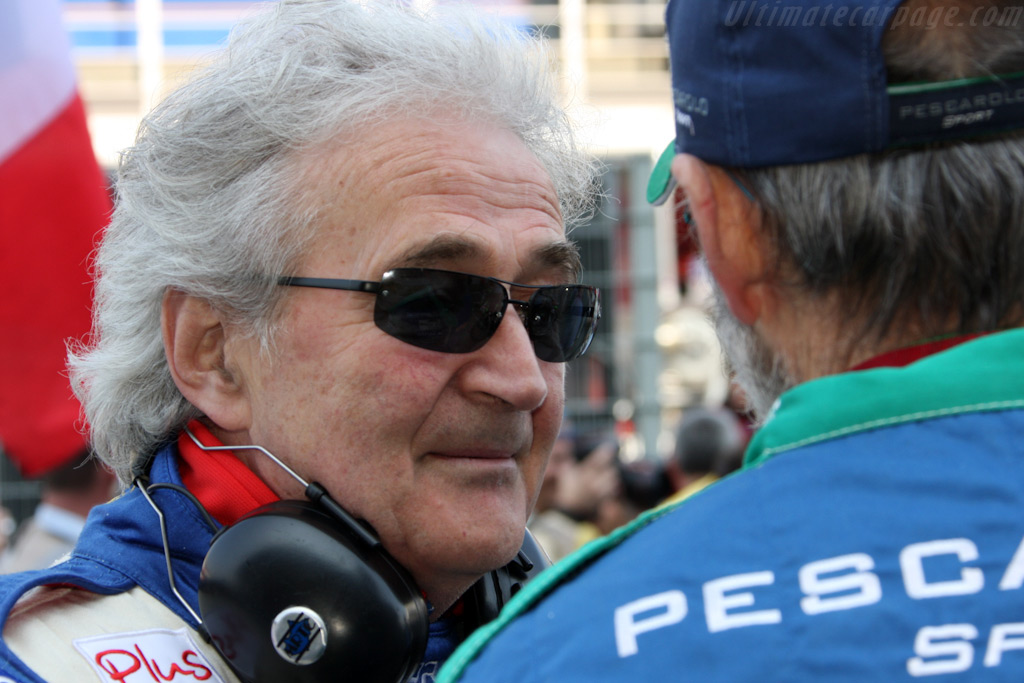 Hughes de Chaunac with Henri Pescarolo   - 2009 Le Mans Series Catalunya 1000 km
