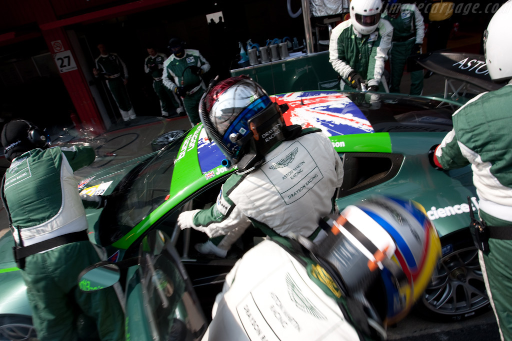 Johnny Cocker out, Lord Drayson in - Chassis: GT2/002  - 2009 Le Mans Series Catalunya 1000 km
