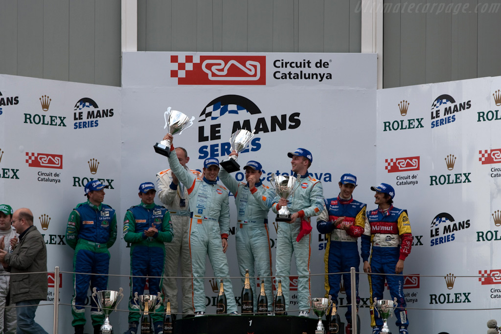 LMP1 podium   - 2009 Le Mans Series Catalunya 1000 km
