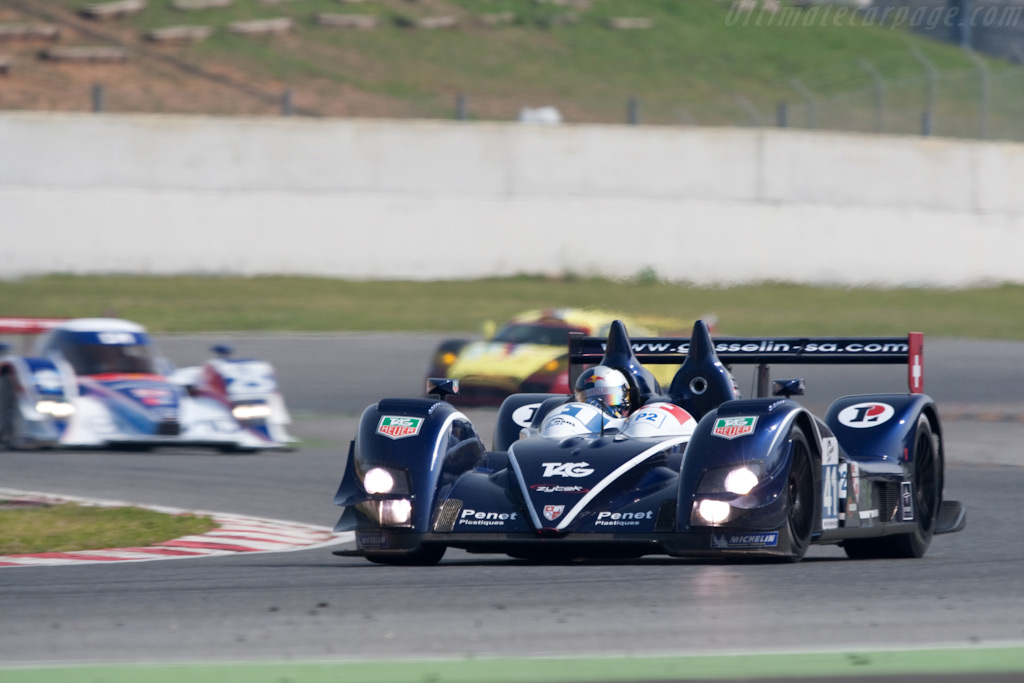 Phillipp Peter's debut in the Ginetta-Zytek - Chassis: 07S-03  - 2009 Le Mans Series Catalunya 1000 km