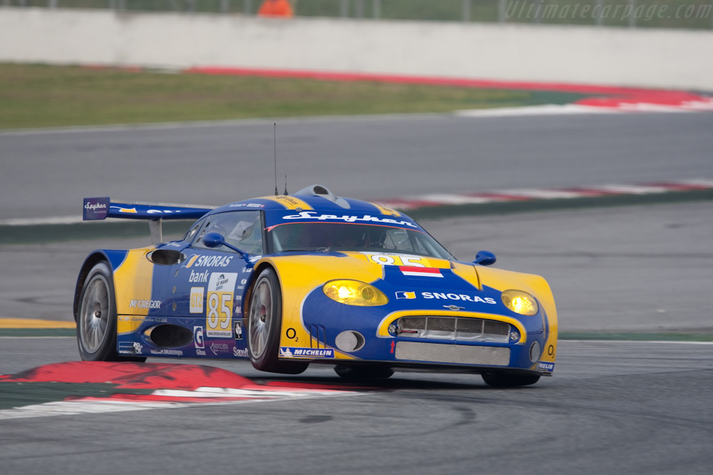 Spyker C8 Laviolette GT2-R - Chassis: XL9AB01G37Z363190  - 2009 Le Mans Series Catalunya 1000 km