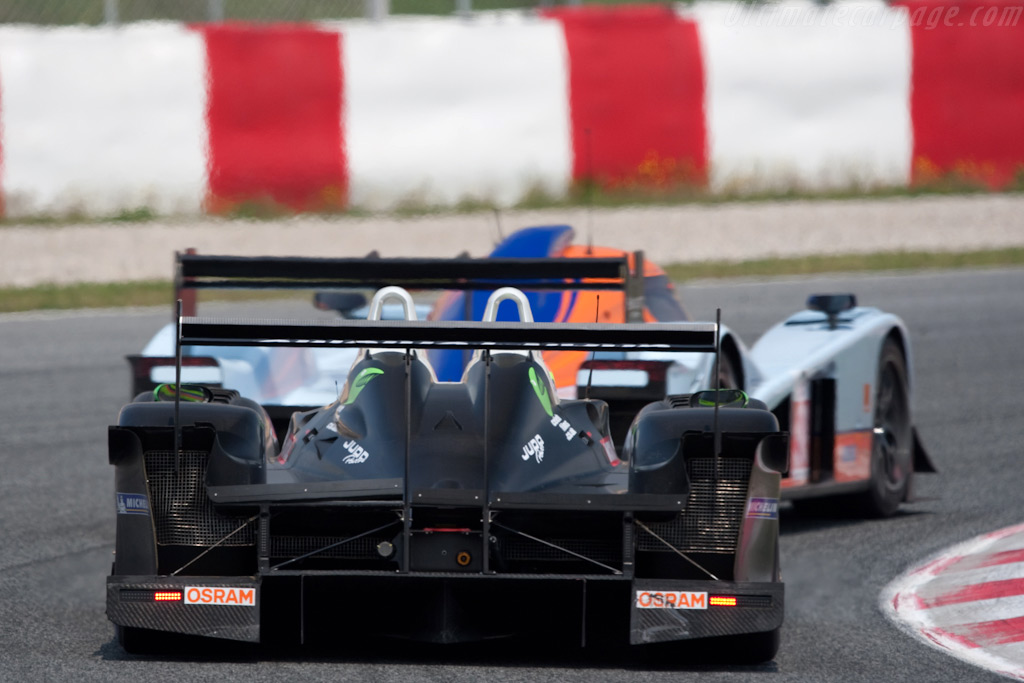 Still nose to tail - Chassis: 01-08  - 2009 Le Mans Series Catalunya 1000 km
