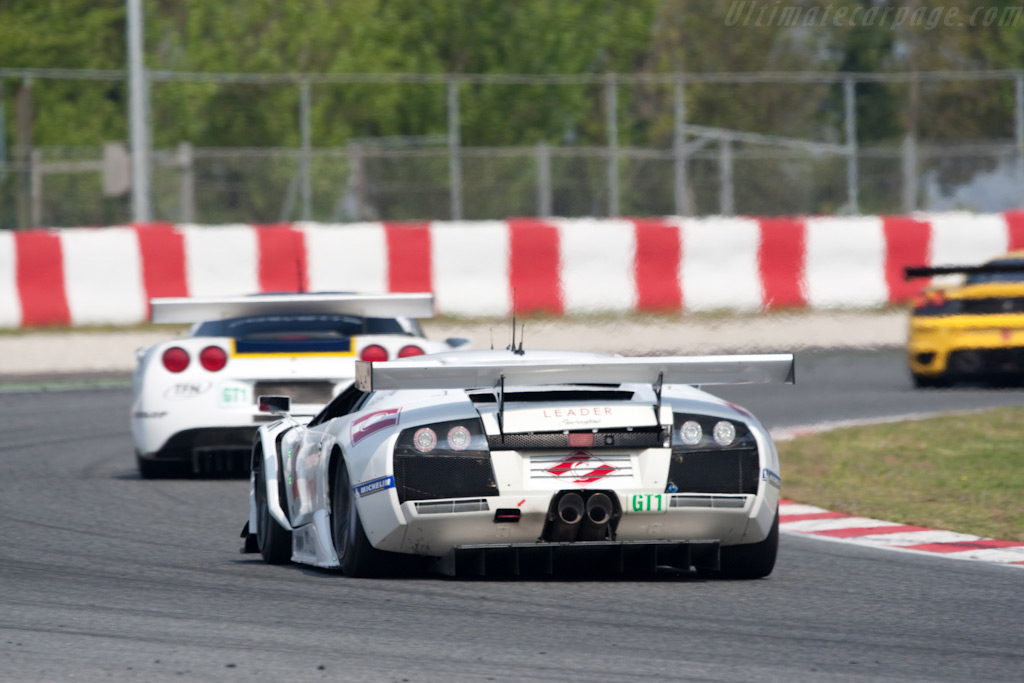 The GT1 leaders - Chassis: LA01059  - 2009 Le Mans Series Catalunya 1000 km