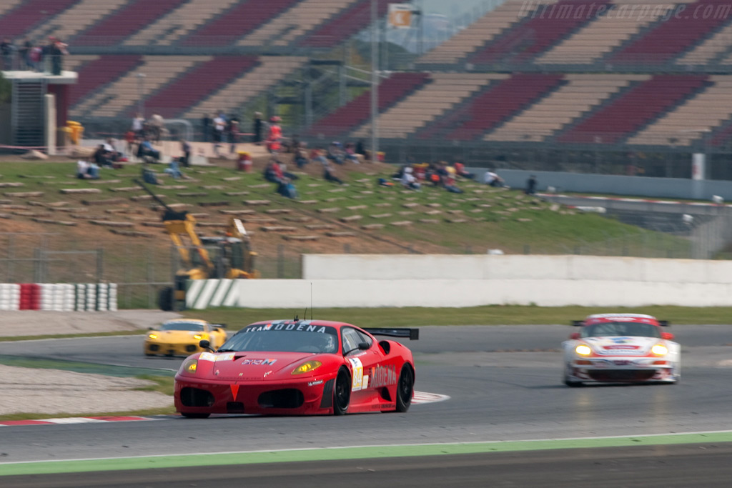 The GT2 leaders - Chassis: 2636  - 2009 Le Mans Series Catalunya 1000 km