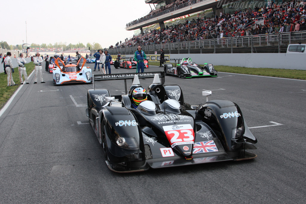 The grid - Chassis: 09S-04  - 2009 Le Mans Series Catalunya 1000 km