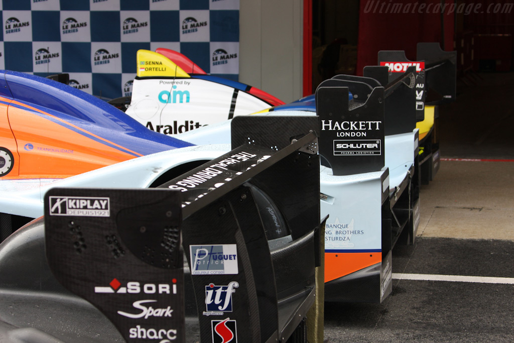 The top three   - 2009 Le Mans Series Catalunya 1000 km