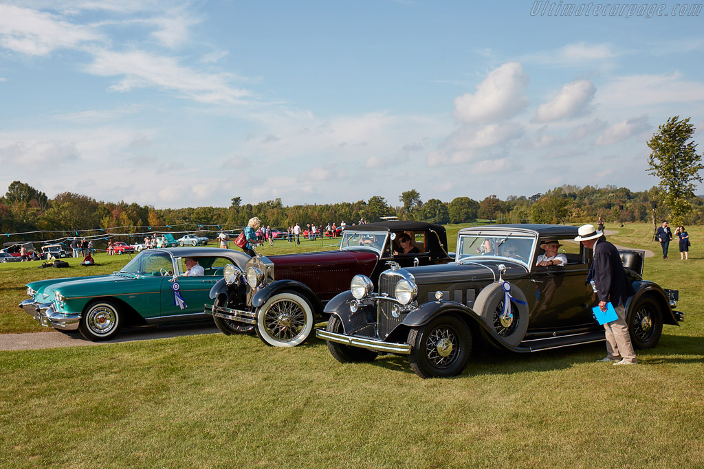 Top 3 waiting for the Best in Show announcement   - 2022 Cobble Beach Concours d'Elegance