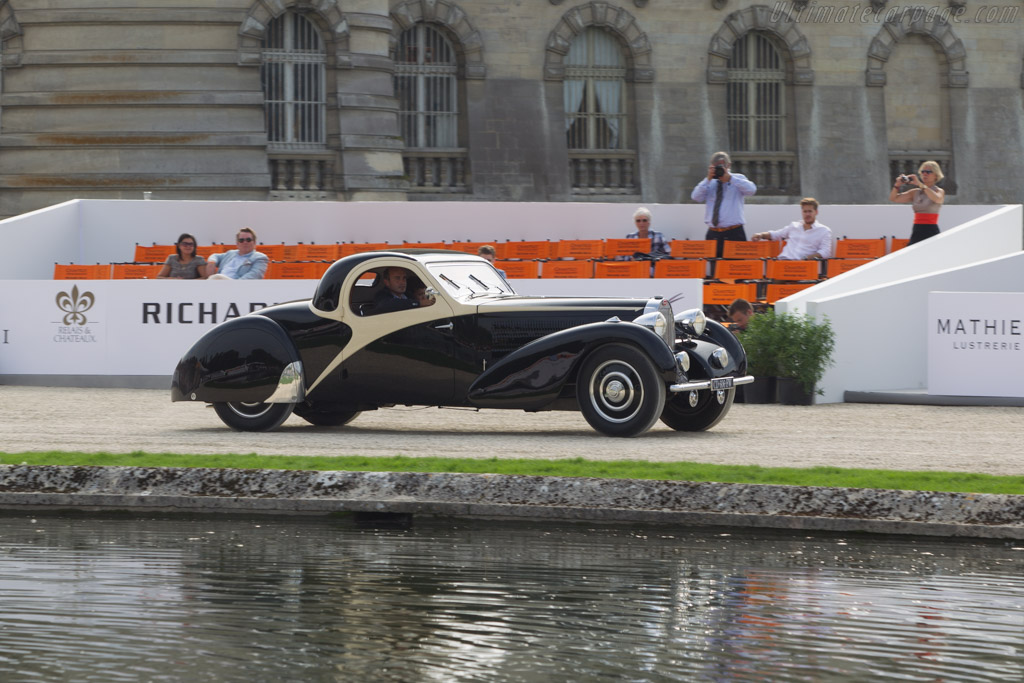 Bugatti Type 57 Atalante - Chassis: 57570 - Entrant: Frederic & Fanny Leroux - 2014 Chantilly Arts & Elegance