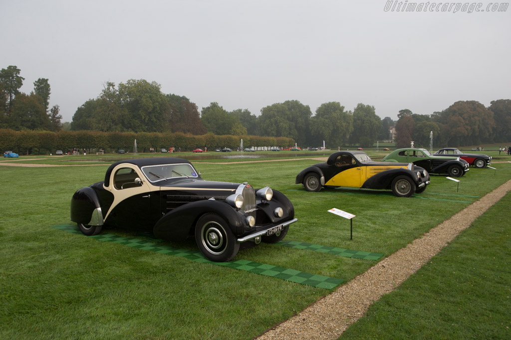 Bugatti Type 57 Atalante - Chassis: 57570 - Entrant: Frederic & Fanny Leroux - 2014 Chantilly Arts & Elegance