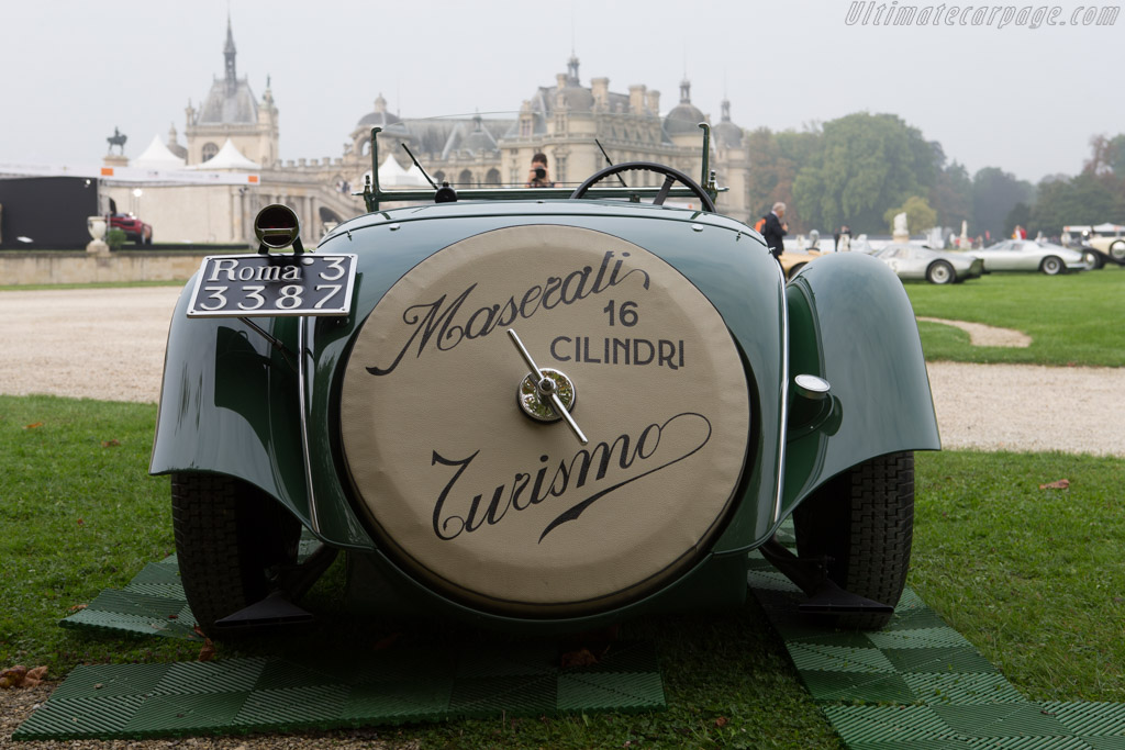 Maserati V4 Zagato Spider - Chassis: 4002 - Entrant: Lawrence Auriana - 2014 Chantilly Arts & Elegance