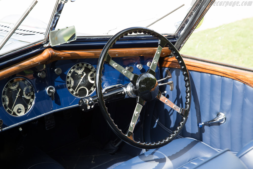 Delahaye 135 MS Figoni & Falaschi Cabriolet  - Entrant: Frédéric Leroux - 2015 Chantilly Arts & Elegance