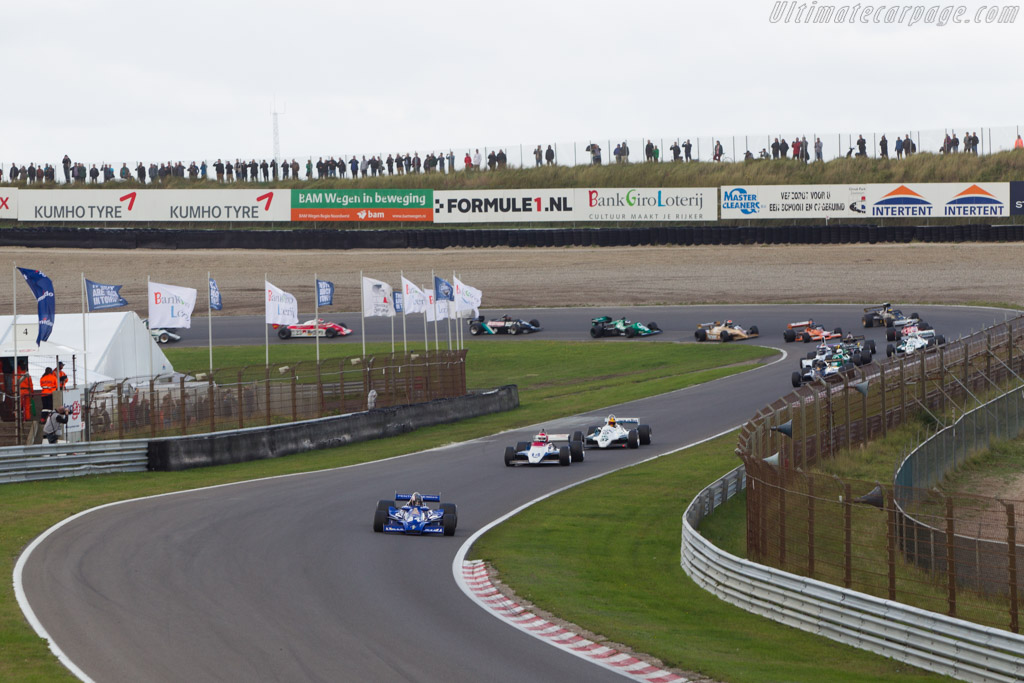 Hesketh 308E Cosworth - Chassis: 308E / 1 - Driver: Michael Lyons - 2014 Historic Grand Prix Zandvoort