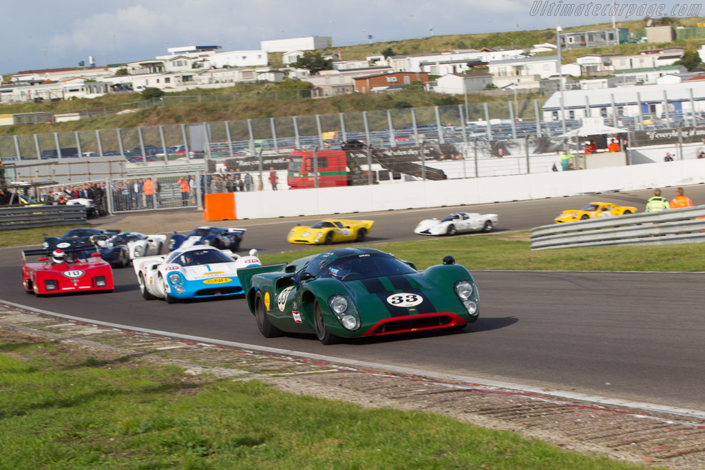 Lola T70 Mk3b Chevrolet - Chassis: SL76/147 - Driver: David Hart - 2014 Historic Grand Prix Zandvoort