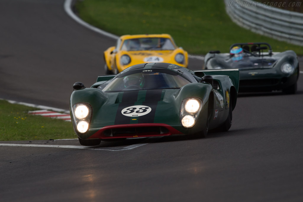 Lola T70 Mk3b Chevrolet - Chassis: SL76/147 - Driver: David Hart - 2014 Historic Grand Prix Zandvoort